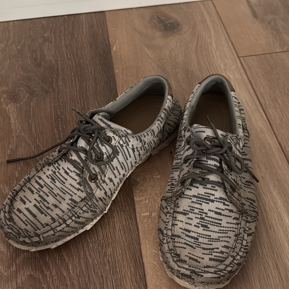 Twisted X Gray Loafers Slip-Ons Comfortable Casual Shoes